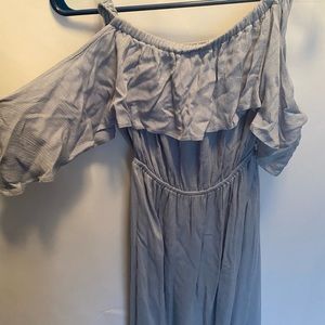 Flutter sleeve romper maxi